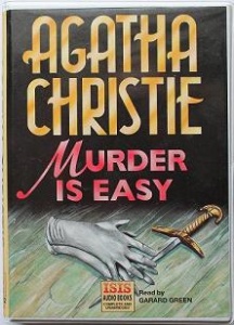 Murder is Easy written by Agatha Christie performed by Garard Green on Cassette (Unabridged)